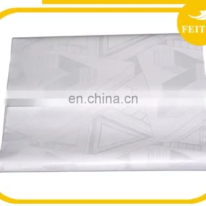 China Suppliers Bazin Riche African Lace Fabrics Cotton Guinea Brocade Discount Textile Material Fabric thumbnail-3