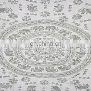 Fashionable Handmade Luxury Printing Royal Wall Hanging Mandala Tapestry thumbnail-3