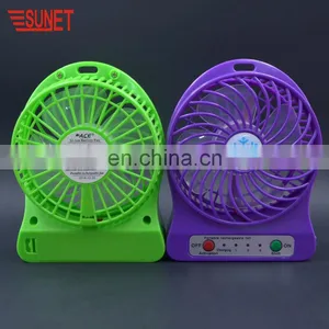 Summer Air Cooling Lithium Battery Usb Fan Portable Rechargeable Mini Usb Fan thumbnail-4