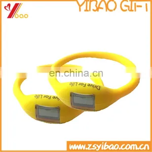 Unisex Quartz Sport Digital Silicone Watch thumbnail-1