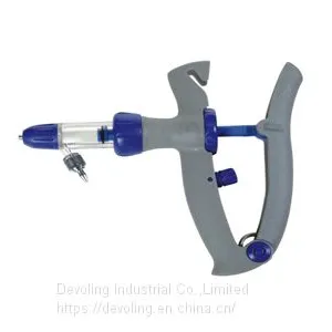 Veterinary Plastic Steel Continuous Syringe Type F(with Tubing), 1ml, 2ml, 5ml. thumbnail-1