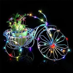 3M 5M LED String Copper Wire Battery Operated LED String Fairy Lights Party Wedding Christmas Decoration thumbnail-2