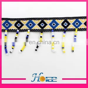Beaded Tassel Fringe Trim Hea195 thumbnail-1