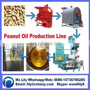 300kg/h Groundnut Oil Making Machine Peanut Oil Extraction Machine Soybean Oil Machine Price thumbnail-2