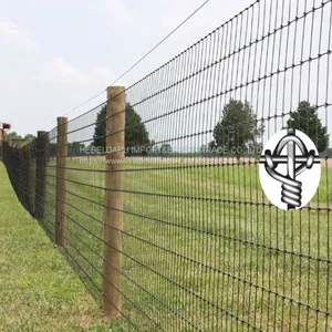 High Quality Fixed Knot Wire Mesh Field Fence Farm Guard thumbnail-1