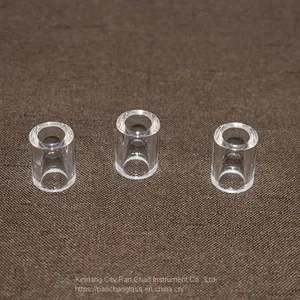 Little Pyrex Pipes Crystal Quartz Pipes Clear Pyrex Glass Tubing thumbnail-5