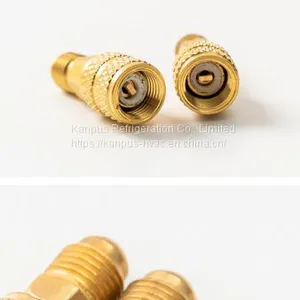 R410 Refrigerant Brass Switch Connector With Brass Cap (brass Fitting) thumbnail-3