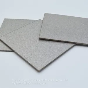 Titanium Sintered Porous Plate Fluidized Plate Precious Metal Recovery Filter Plate thumbnail-1