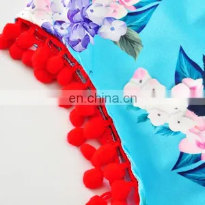 Cute Design Flutter Sleeve Infant Body Suit Flower Printed Newborn Baby Romper thumbnail-5