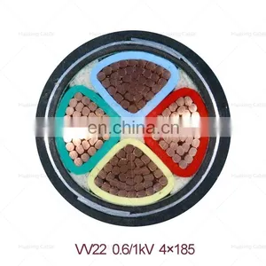4 Core Armoured Electrical Cable Low Voltage 0.6 /1KV 4Cx120mm Double Steel Tape thumbnail-3