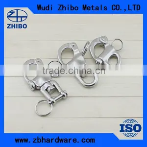 Stainless Steel Rigging Hardware Products Turnbuckle Thimble Shackle Kinds of Metal Hooks for Sale thumbnail-5