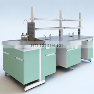 CE ISO14001 Wood-Steel Laboratory Bench Table Laboratory Workbench Laboratory Electronic Workbench thumbnail-3