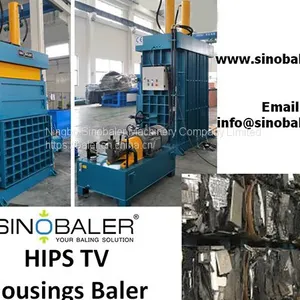 HIPS TV Housings Baler Machine thumbnail-1