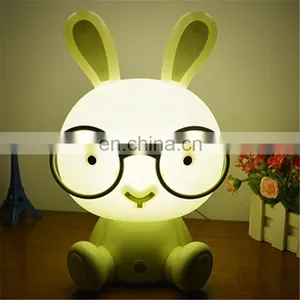 Amazon Top Sale Bunny Rabbit Night Lamp Kids Night Lamp Smart Touch Led Night Light for Kid thumbnail-2