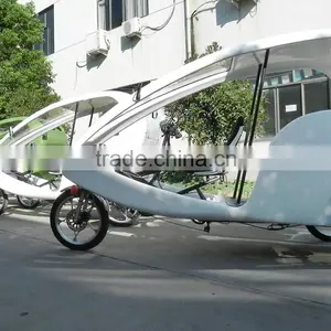 Pedal Cycle Passenger Seat Electric Taxi Bike thumbnail-3