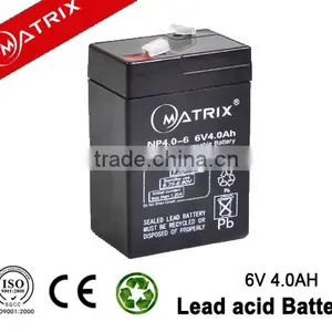 Sealed Lead Acid 4AH 6V Standby Battery for Solar System thumbnail-1