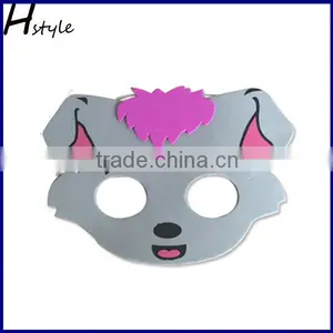 Kids Funny EVA Foam Cartoon Plane Xmas Christmas Masquerade Party Mask thumbnail-2