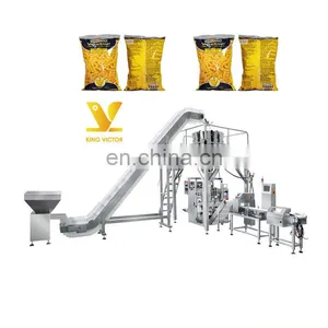 Stand-up Pouch Namkeen Packing Machinery Price Factory 150-1500ml 0.04-0.08mm 50-150mm(w) Max.420mm 200mm(l) 5-60bags/min 320mm thumbnail-1
