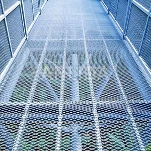 Expanded Metal Walkway Mesh Custom Heavy Duty Expanded Metal Mesh thumbnail-3