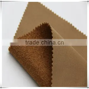 100%Polyester Pu Coating Fabric Nylon Flock Powder thumbnail-2
