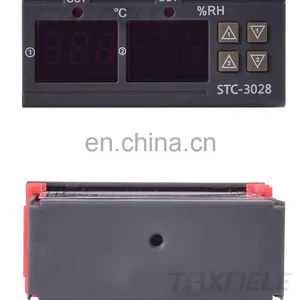 Dual Digital Thermostat Temperature Humidity Control STC-3028 Thermometer Hygrometer Controller AC 110V 220V DC 12V 24V 10A thumbnail-3