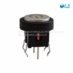 Symbol Icon Switch Cap For LED Illuminated Tact Switch thumbnail-3