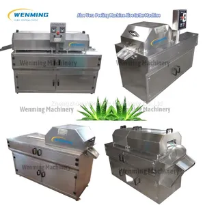 Aloe Vera Peeling Machine Automatic Aloe Vera Peeler Processing Machine Aloe Vera Gel Separator Machine thumbnail-4