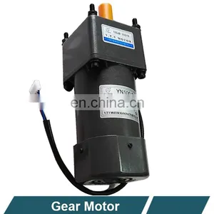100 Watt Motor Single Phase Gear Motor 110V AC YN100-100 3~180 Ratio High Torque Motor thumbnail-5