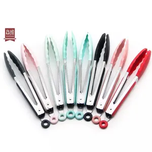 Kitchen Accessories Home and Kitchen Gadgets Durable Food Grade Kitchen Using Tool Silicone BBQ Tong for Food thumbnail-1