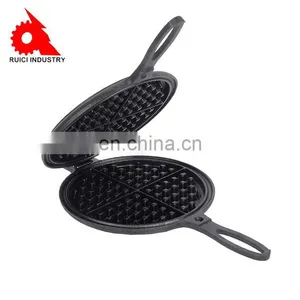 Hot Sale Non Stick Single Head Egg Waffle Waffle Maker Pan thumbnail-1