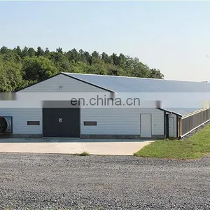 High Strength Multi-span Chicken House Steel Structure Chicken Farm Poultry House thumbnail-2