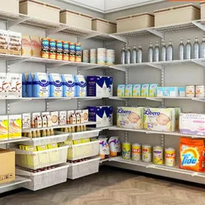 Wardrobe Home Furniture Metal Clothes Wardrobe Closet, Bedroom Hanging Cloth Storage Wire Rack Wire Closet thumbnail-1
