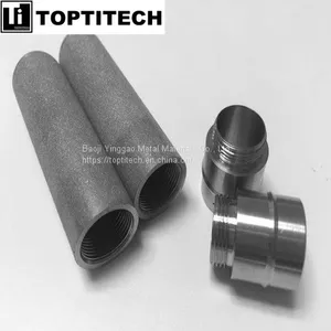 20 Inch Metal Sintered Powder Filter Cartridge thumbnail-2