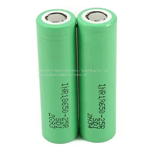 Wholesale Samsung 25R 18650 2500mAh 20A Battery Lithium Batteries thumbnail-1
