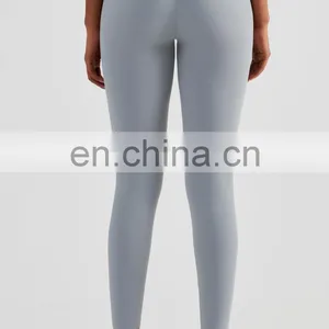 Custom Beautiful V Contour Seam Yoga Leggings Pants Women Sexy Tik Tok High Waist Fitness Gym Tights Outdoor Sportswear Clothes thumbnail-3