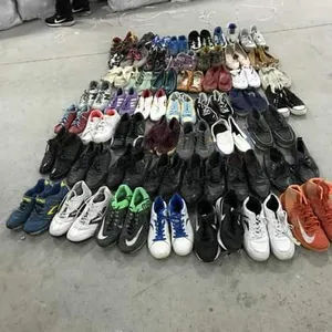 Chaussures Occasion en Gros Sepatu Bekas Zapatos de Segunda Mano Used Shoe Basketball Second Hand Shoes Stock Branded Sneakers thumbnail-4