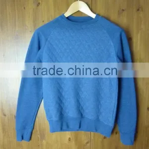 Diamond Quilted Sweatshirt/designer Quilted Sweatshirts/designer Diamond Quilting Sweatshirts thumbnail-3