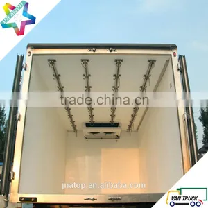 Foton Ollin 4.3m Reefer Truck Body With Stainless Steel Meat Hanging Hook Meat Hook Refrigerated Truck thumbnail-4