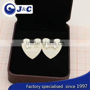 Customized Natural Conch Sea Shell Stud Earrings thumbnail-4