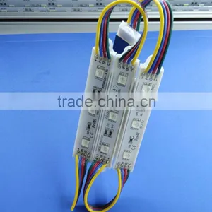 Material Glue Item 5050 Led RGB Module High Brightness With Cheap Price and Changlable Color for Signage thumbnail-2
