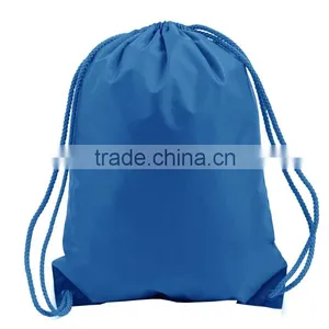 Custom Cheap Polyester Drawstring Backpack thumbnail-1