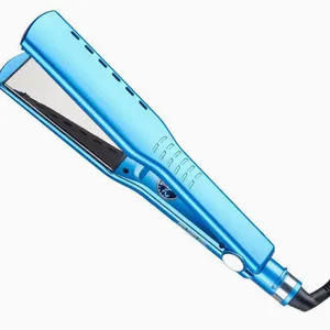 Hair Straightener/Dual Purpose Curling Iron/Blue Straight Plate/Clip Perm Iron（Wechat:13510231336） thumbnail-1