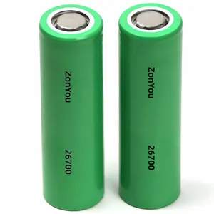 Wholesale 6000 Cycle Life Span 26700 Cylindrical Cell Lithium Iron Phosphate Battery for Power Tools thumbnail-1