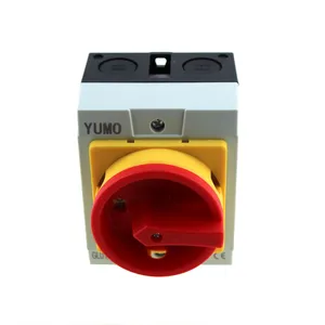 YUMO GLD12-20A Manual Changeover Switch Outdoor Use IP65 Waterproof 20A Rating thumbnail-2