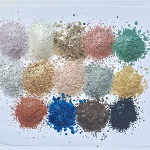 Epoxy Floor Rock Sheet Ultra-thin Colored Mica Rock Sheet Interior and Exterior Wall Coating With Colored Rock Sheet and Shell Color Chips thumbnail-5