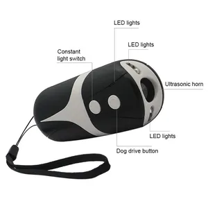 Portable Handheld Dry Cell Remote Training Dog Repeller for Bark Control Dog Friendly thumbnail-2