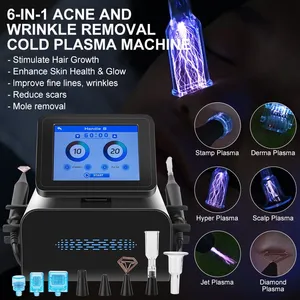 6 in 1 Acne and Wrinkle Removal Cold Plasma Scalp Machine, 110V-220V, 15W, Intelligent Chip, Automatic Shut-off thumbnail-1