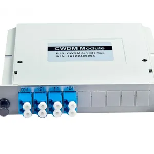 Telecom Fiber Optic Rackmount 4ch 8ch 16ch CWDM MUX DEMUX WITH MON UPG thumbnail-1