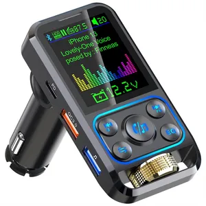 OEMBC83 Bluetooth Car Charger With Dual Audio Tramission Support EQ Sound thumbnail-1
