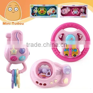Eco-friendly Plastic Baby Toy Educational Car With Steering Wheel MT801039 thumbnail-1